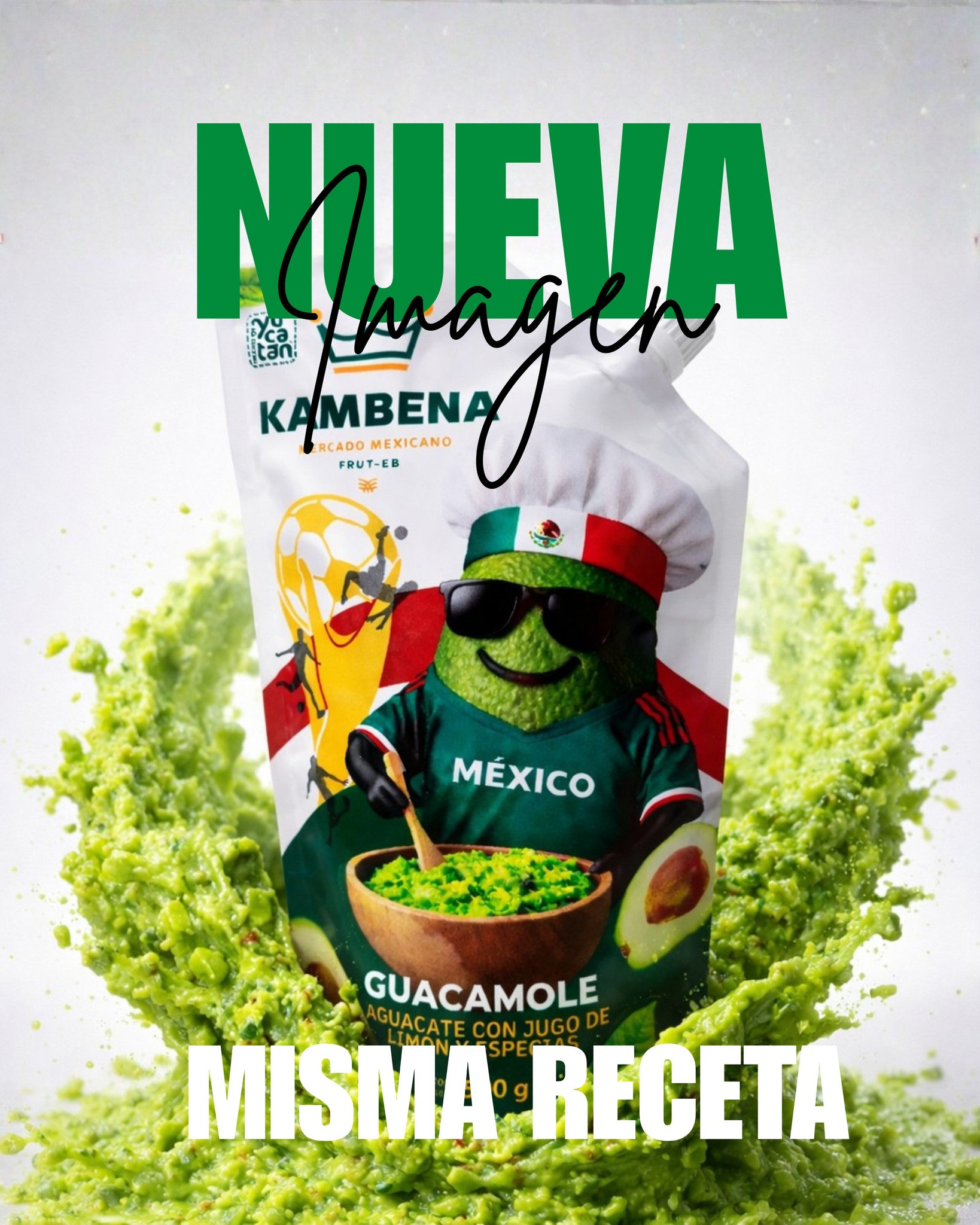 Empaque de Guacamole fresco Kambena